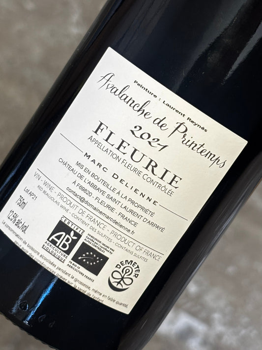 "Avalanche du Printemps" 2021 - AOC Fleurie