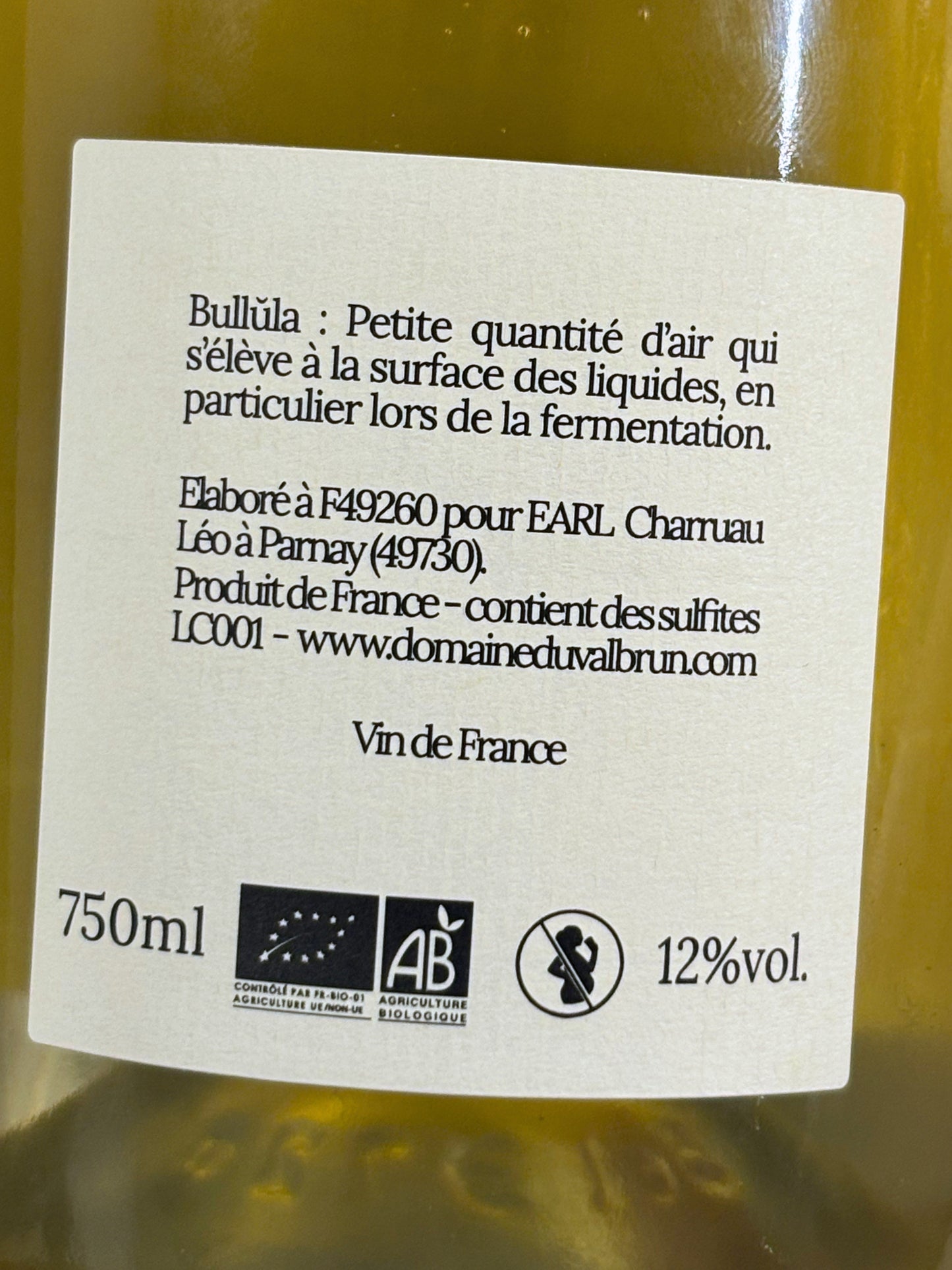 "Bullulà" Petillant-Naturel 2025