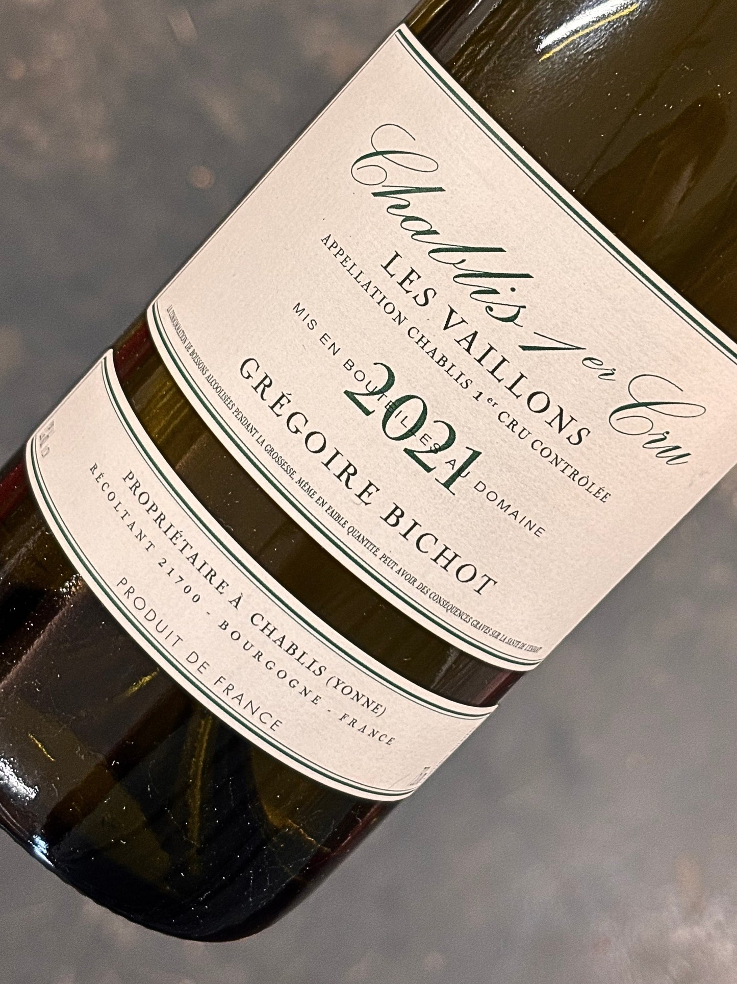 "Chablis 1er Cru" Les Vaillons - AOC 2021